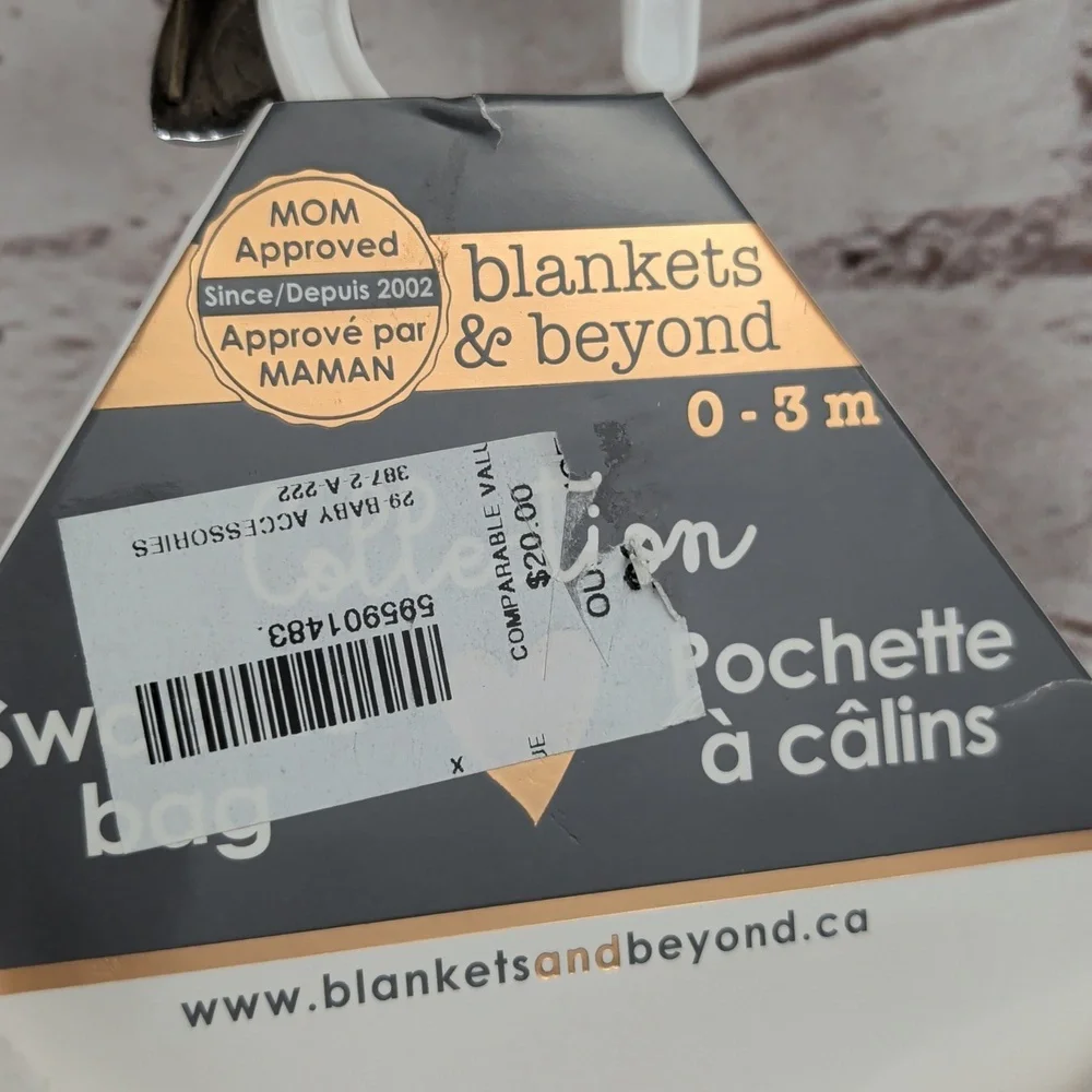 Baby Blue Swaddle Blanket O To 3 Months Nwt New